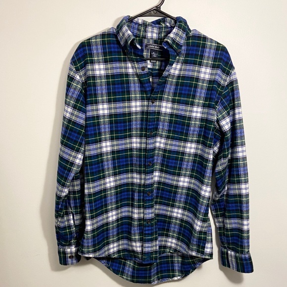 Lands' End Other - Lands End green/blue flannel